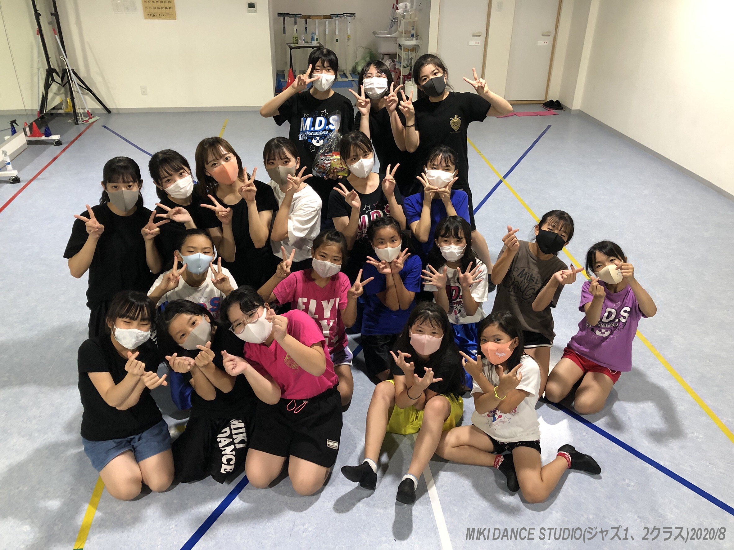 ミキダンススタジオ
ジャズ１、２クラス